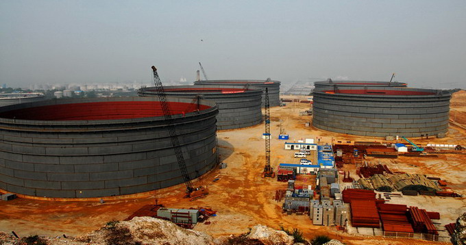 聚(ju)氨酯漆(qi)-某石油(you)戰略儲(chu)備