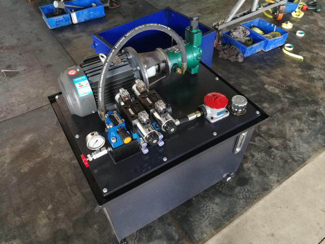 環(huán)保設備(bei)液壓系(xi)統(液壓(yā)站)